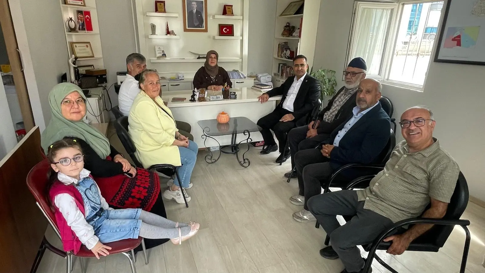 Münevvere Aydoğmuş'a Ziyaret Gerçekleştirildi