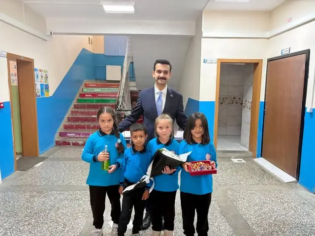 Kaymakam Çınarka, Belediye Başkanı ÖLMEZ'i Ziyaret Etti