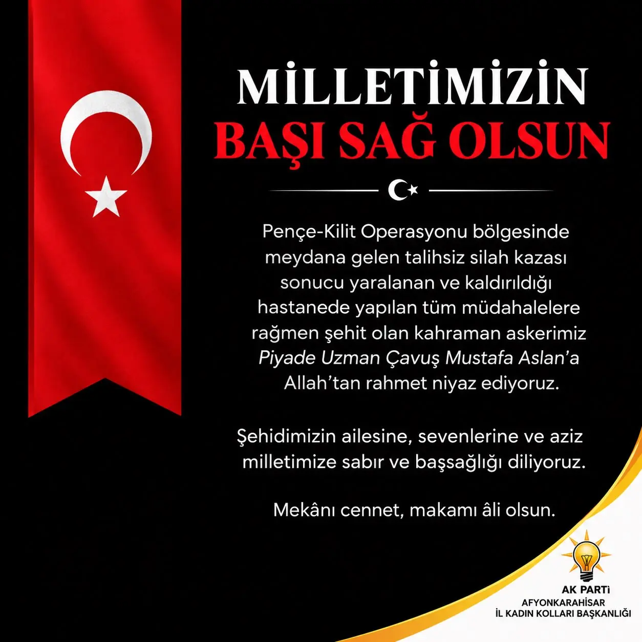 Kahraman Asker Şehit Oldu