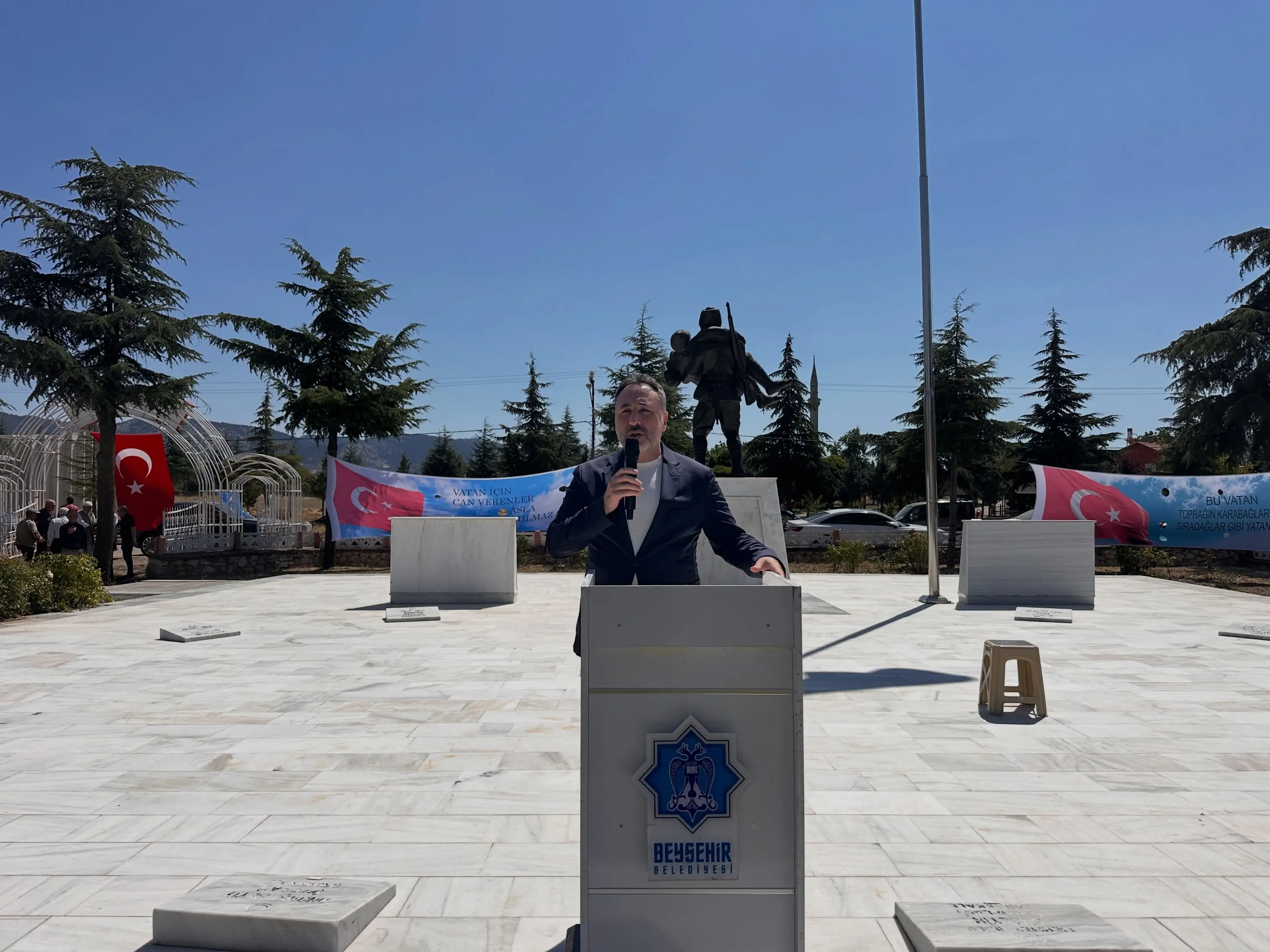 Beyşehir'de Şehitleri Anma Programı Düzenlendi