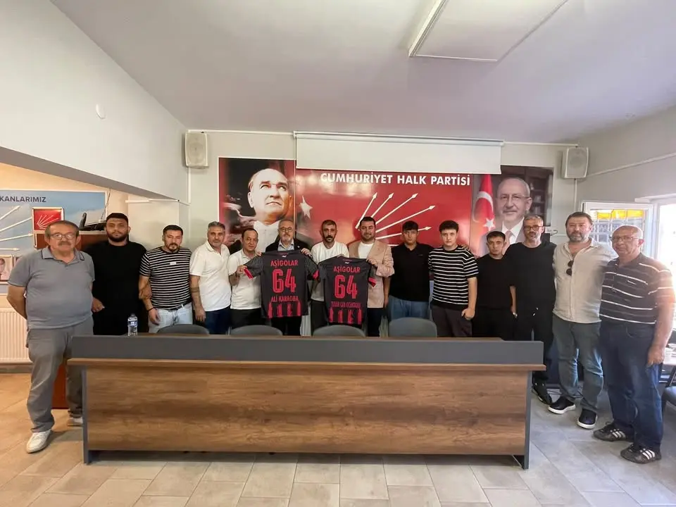 CHP Uşak İl Başkanlığı'nda Uşakspor Ziyareti