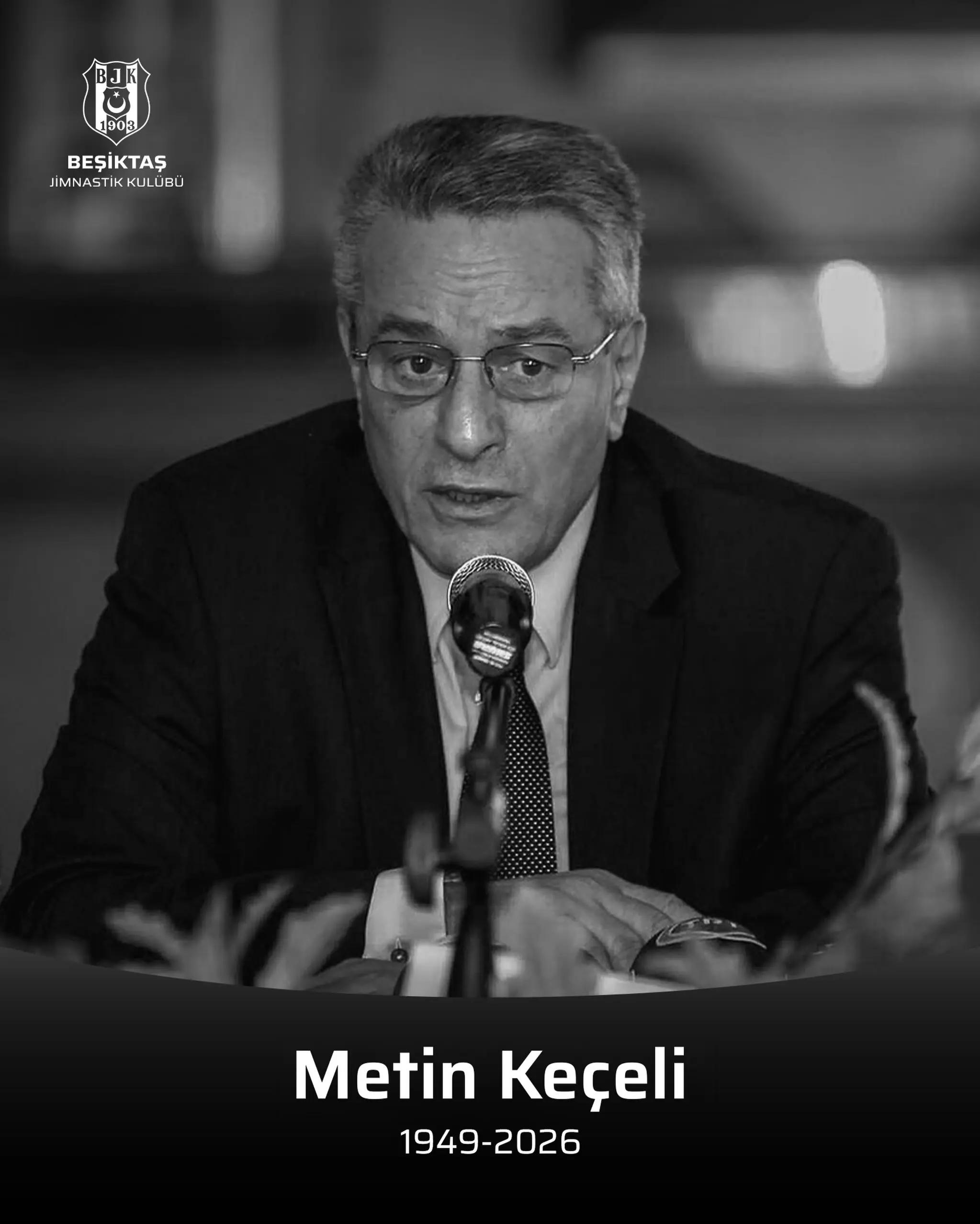 Beşiktaş JK'dan Vefat Haberi