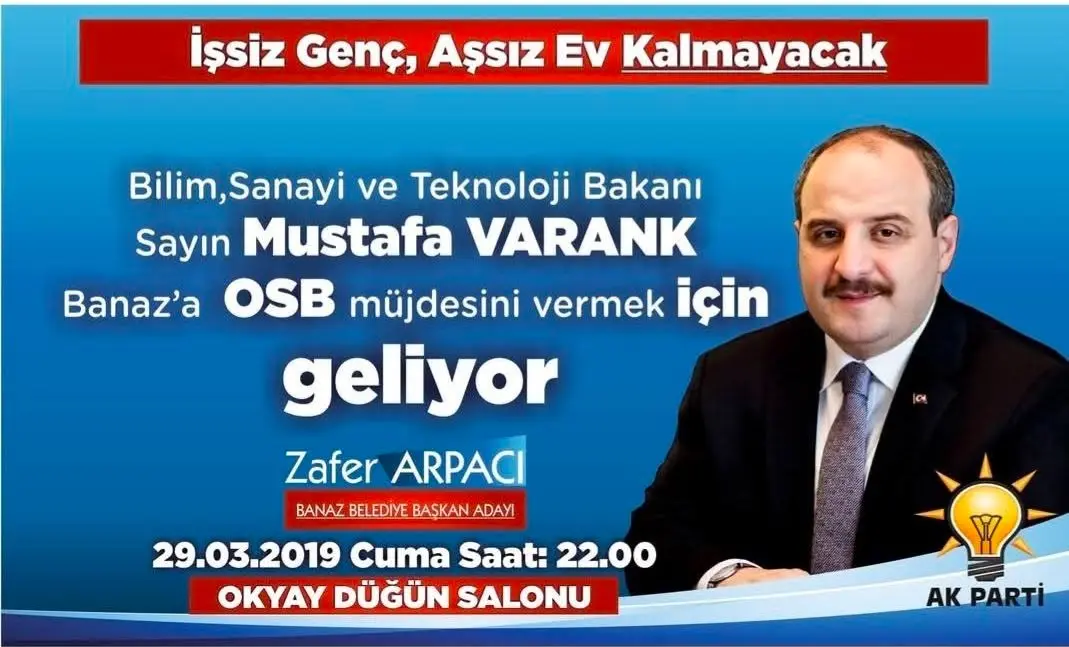 Banaz'da Organize Sanayi Bölgesi Gelişmeleri