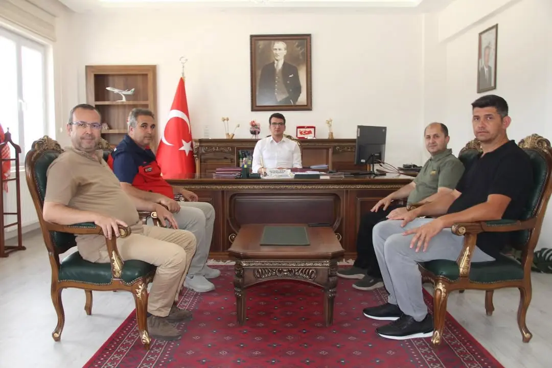 TMO Baş Müdürü Gümüş, Kaymakamı ziyaret etti