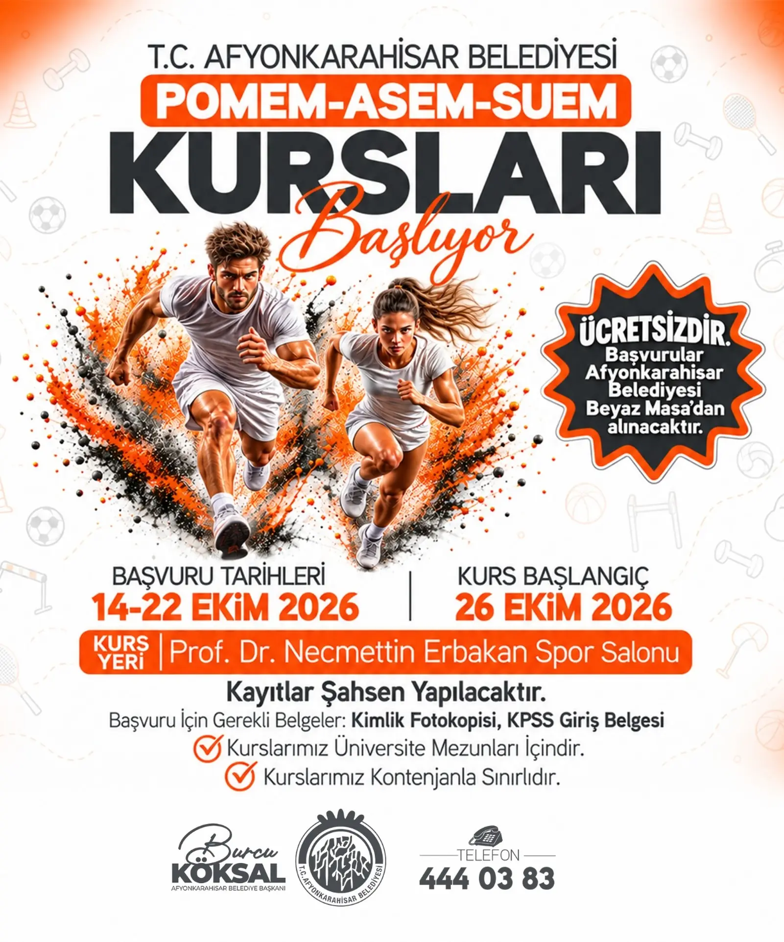 Ücretsiz Hazırlık Kursları Başlıyor