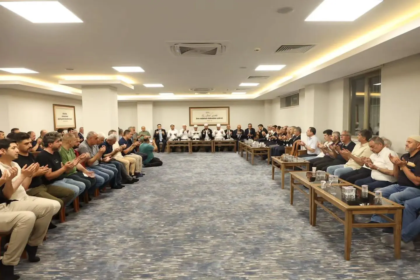 Almina'nın mevlid programına katılım sağlandı
