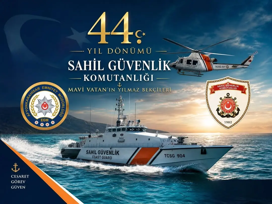 Sahil Güvenlik Komutanlığı'nın 44. Yıl Dönümü