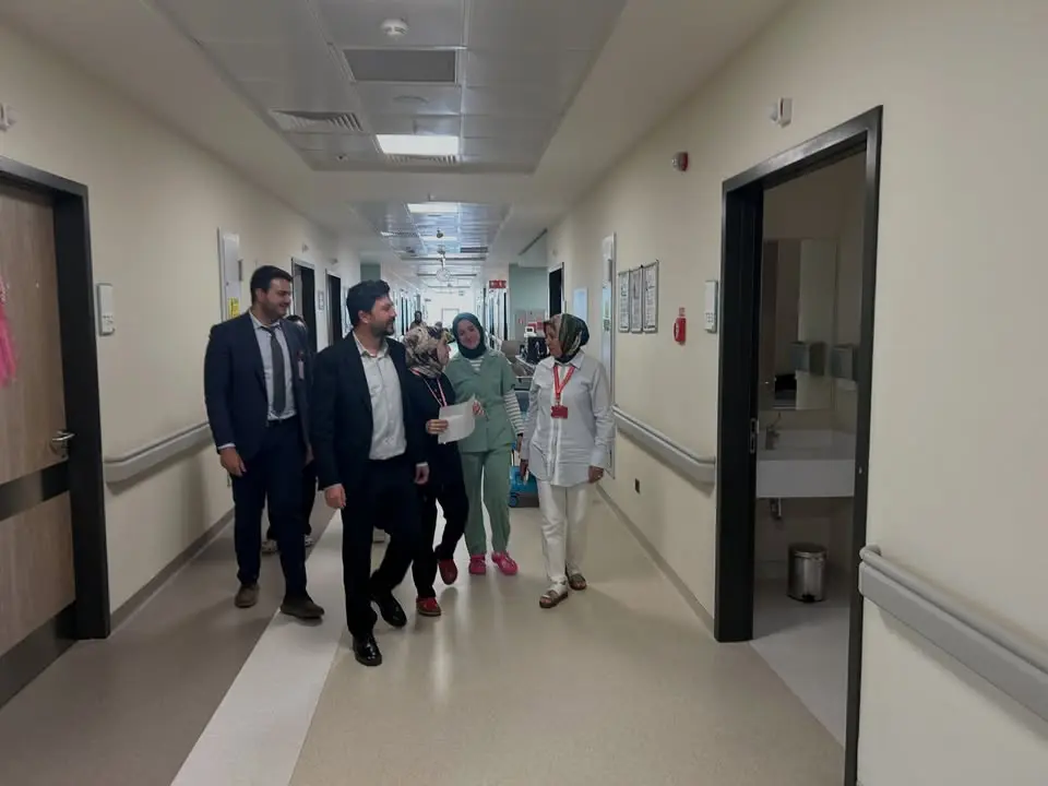 Kütahya Şehir Hastanesi'nde Birim Ziyaretleri Gerçekleşti