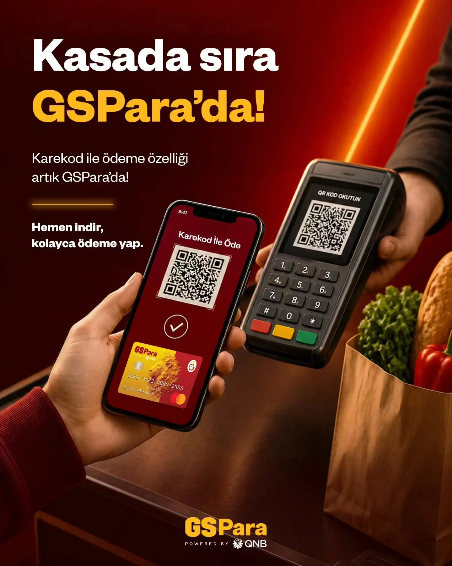 GSPara'da Karekod ile Ödeme Dönemi