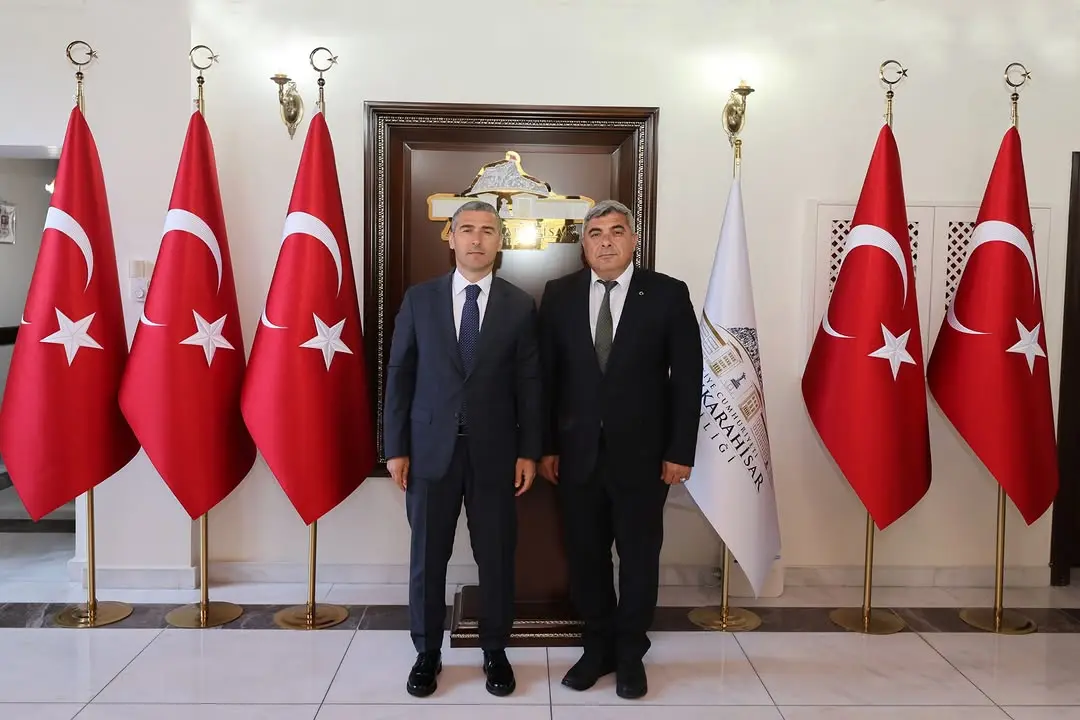 Vali Aktaş, Eğitim Müdürü Sünnetci'yi kabul etti