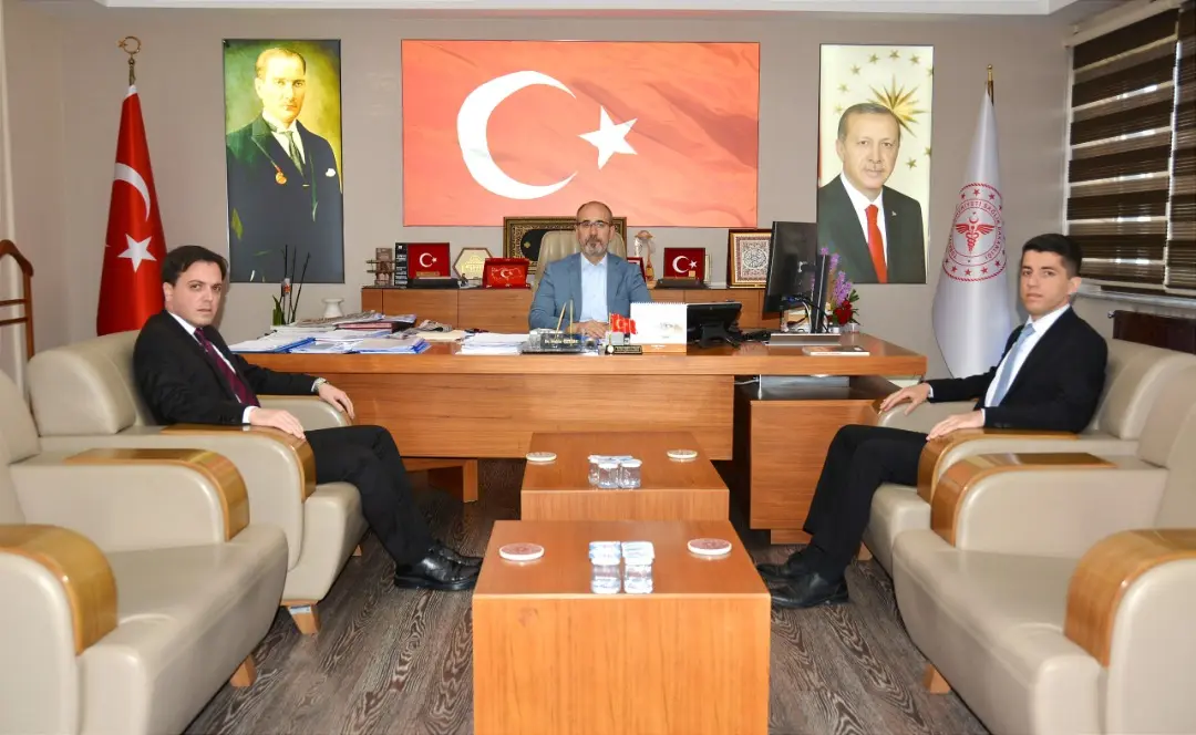 Sağlık Müdürü, Müfettişleri Ağırladı