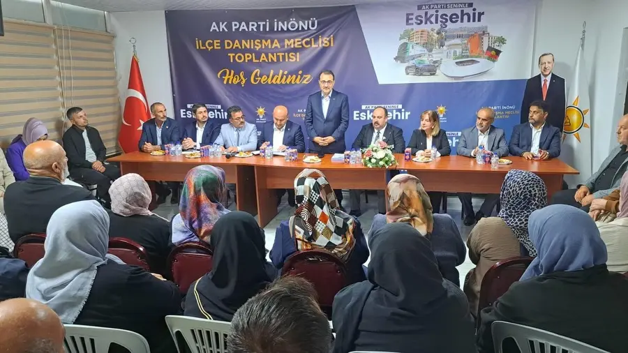 İnönü İlçe Danışma Meclisi Toplantısı Gerçekleşti