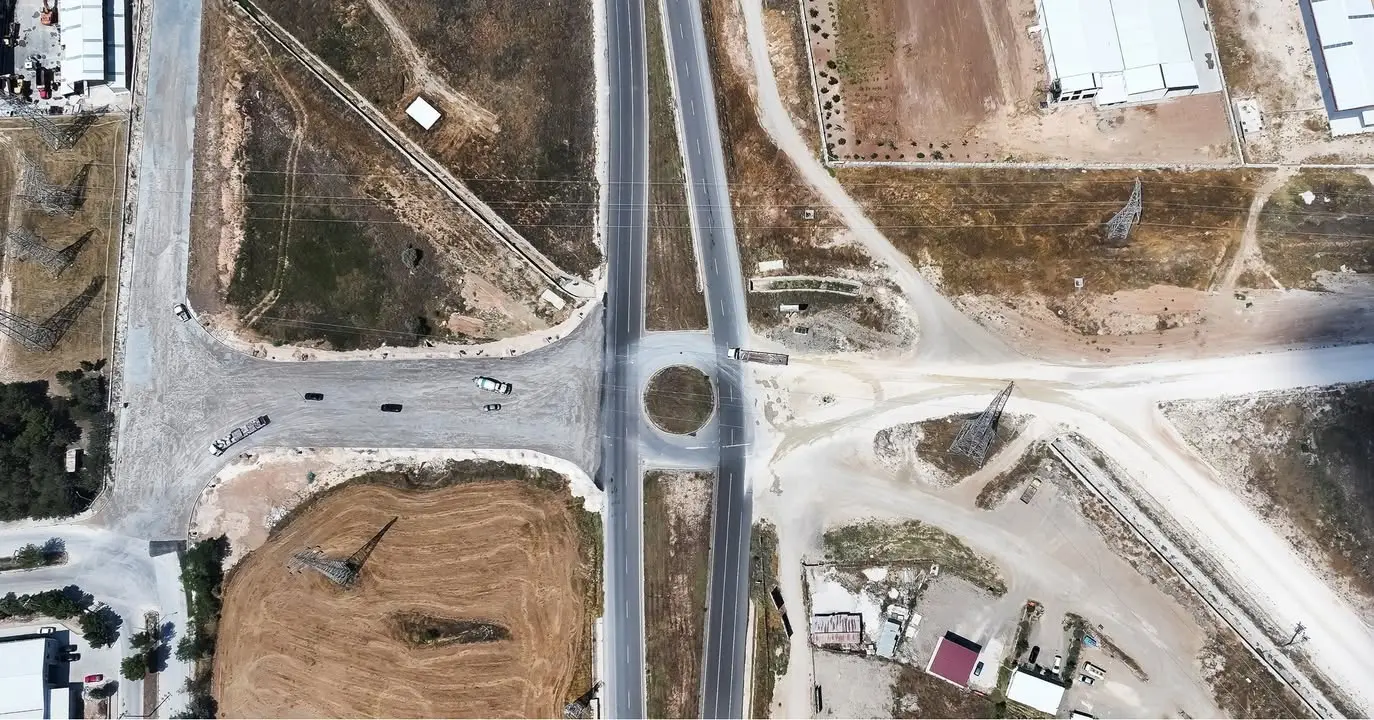 Uşak'ta Yeni Kavşak Çalışması Tamamlandı