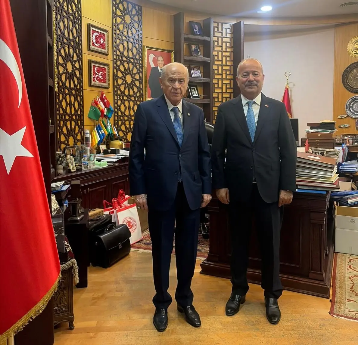 Mehmet Taytak, Devlet Bahçeli'yi ziyaret etti
