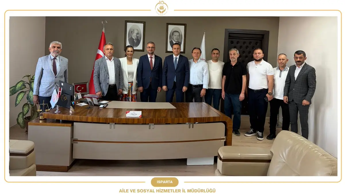 Isparta Aile ve Sosyal Hizmetler'de Ziyaret