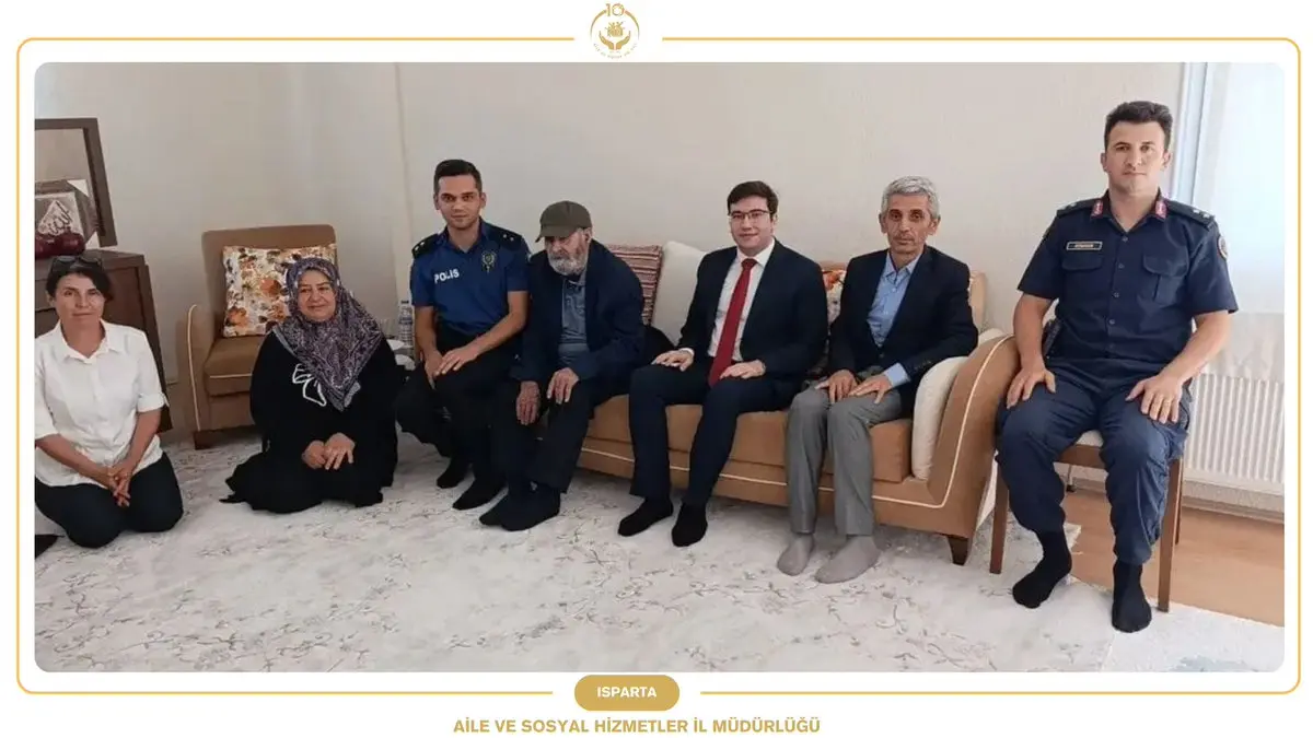 Şehit Ailesine Ziyaret Gerçekleştirildi