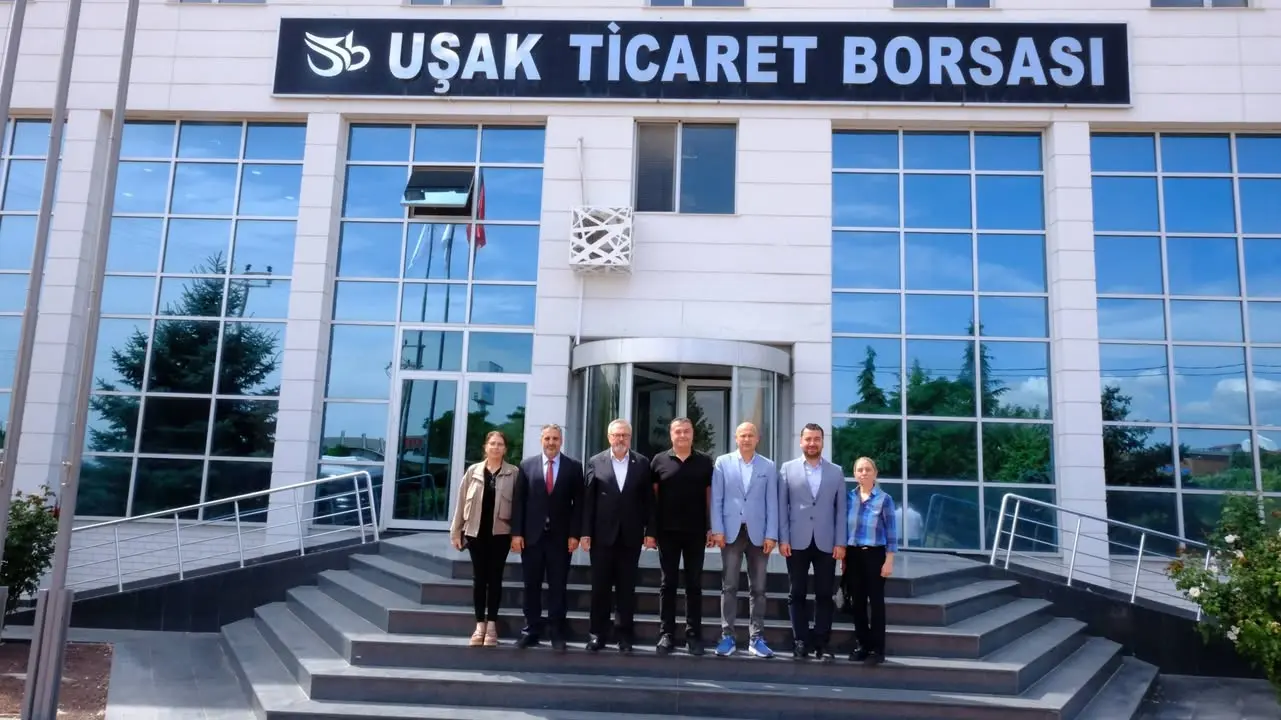 CHP Uşak'tan Ticaret Borsası'na Ziyaret