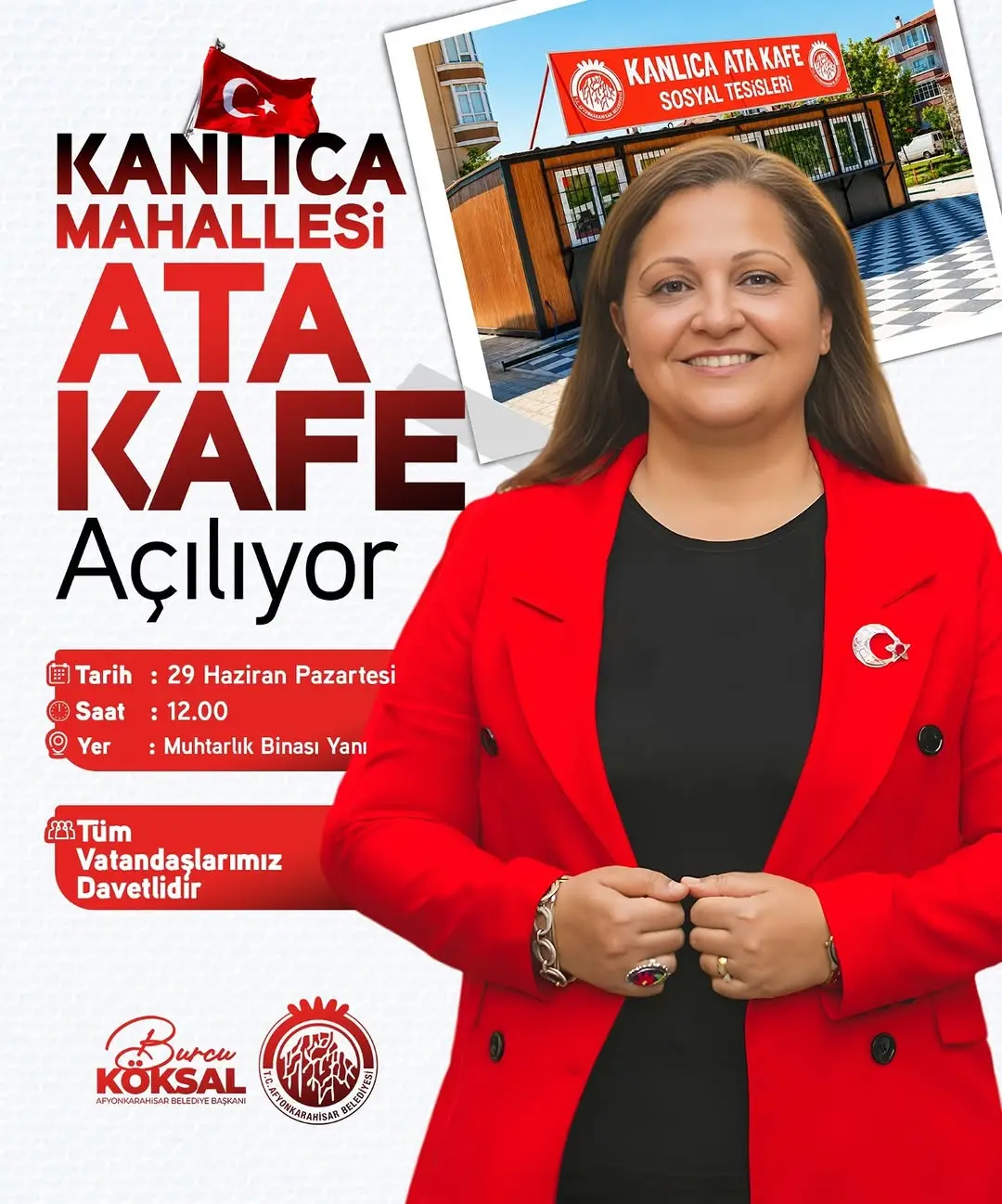 Kanlıca Ata Kafe Sosyal Tesisleri Açılıyor