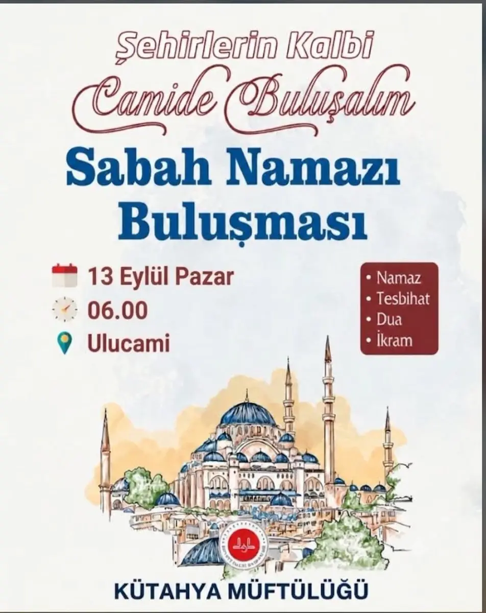 Sabah Namazı Buluşmaları Yeniden Başlıyor