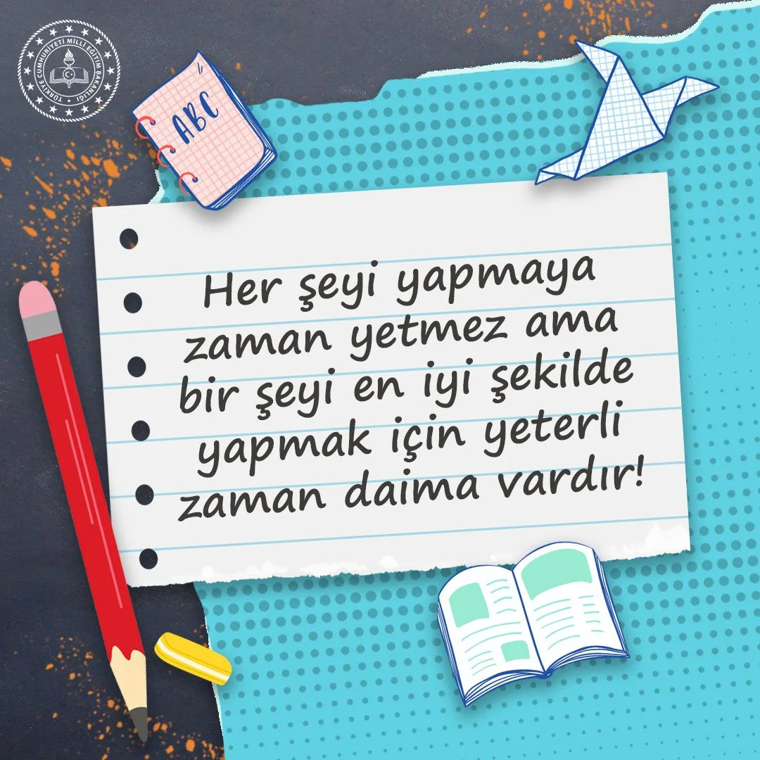 Maarif ailesine iyi dilekler iletildi