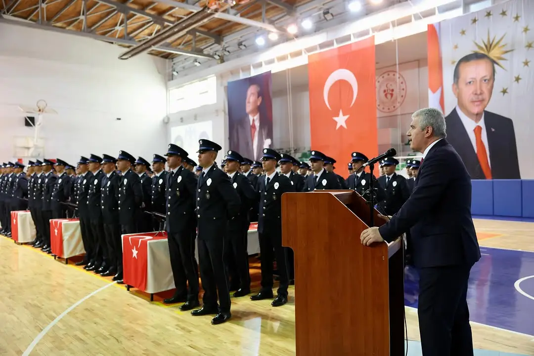 Ereğli'de 32. Dönem Polis Memuru Mezuniyet Töreni