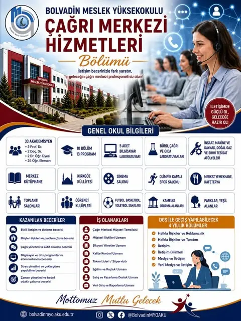 Bolvadin MYO'da Eğitim Olanakları ve Altyapı