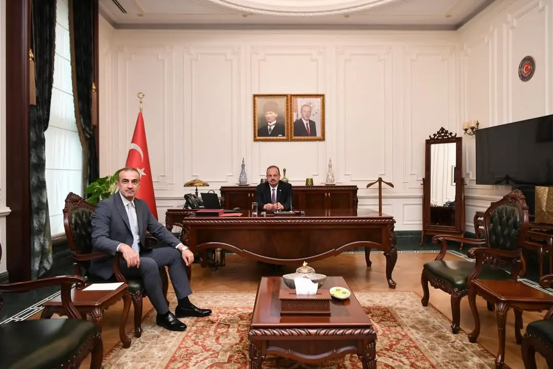 Vali Canbolat, İş İnsanı Yıldırım'ı Ağırladı