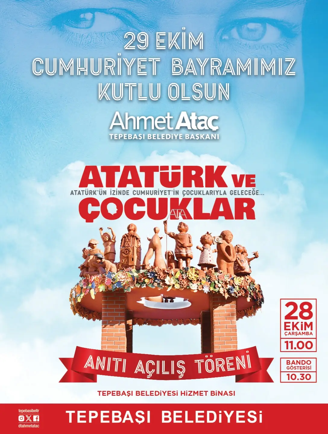 Tepebaşı'nda Cumhuriyet Bayramı etkinliği düzenlenecek
