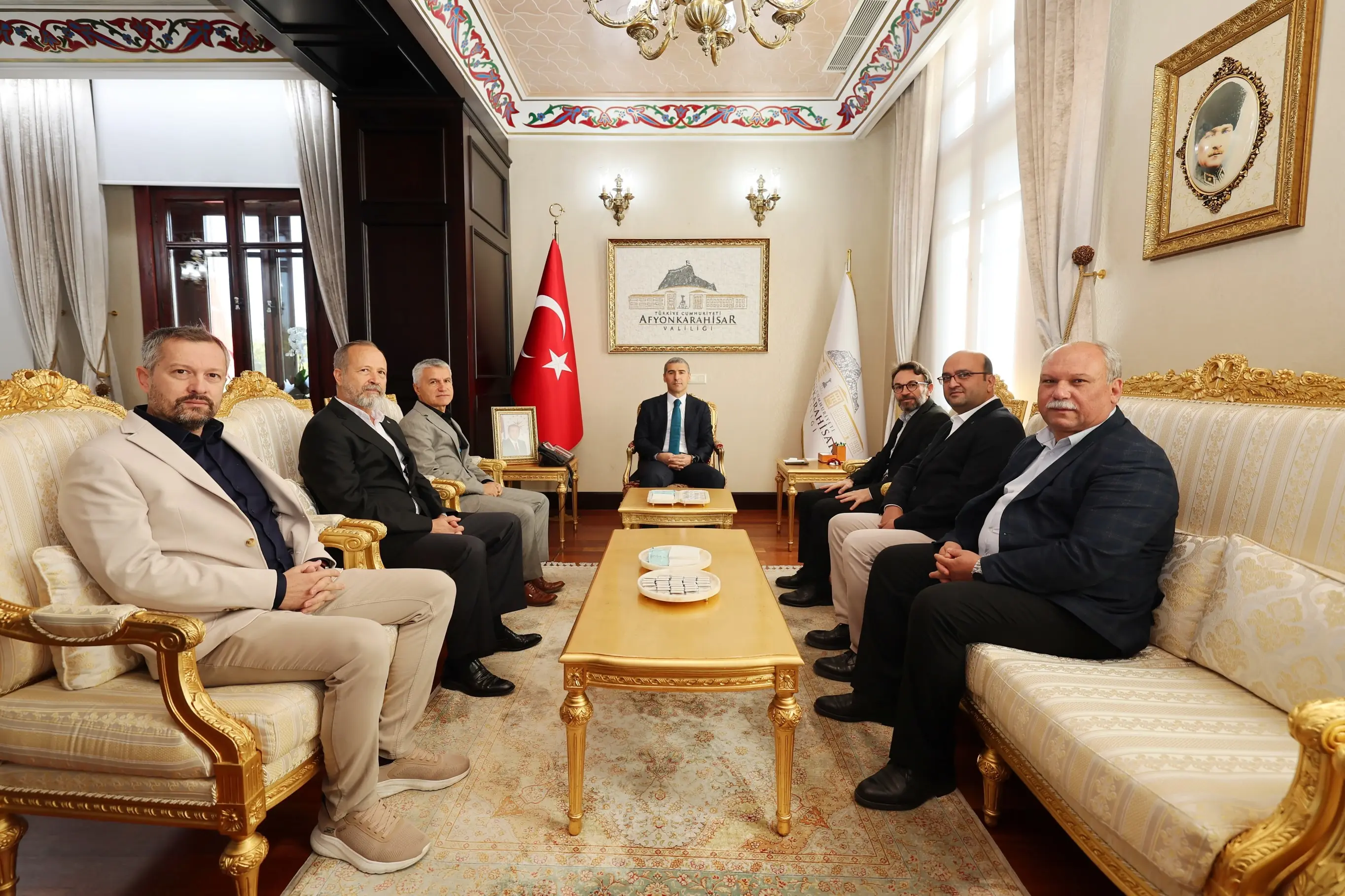 Vali Aktaş'a Sendika Temsilcilerinden Ziyaret