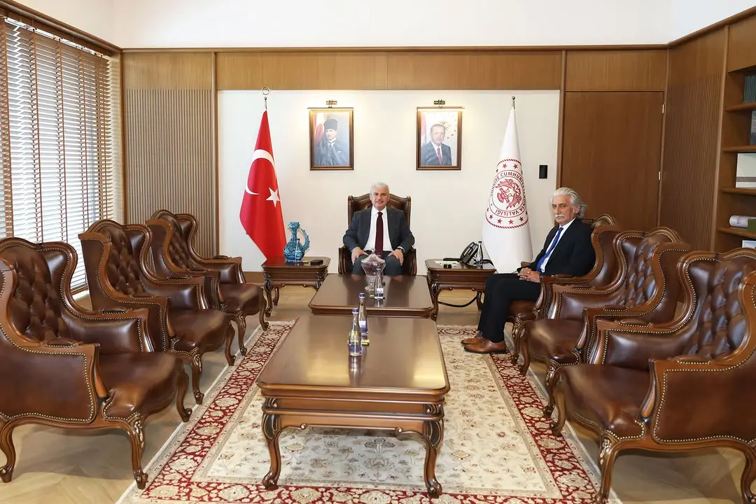 Ereğli Kaymakamı Fatih Genel, Vali Akın'ı ziyaret etti