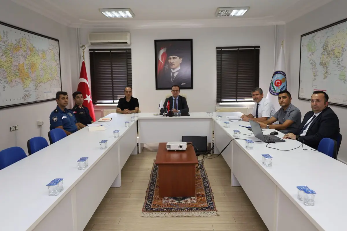 Eğitim Güvenliği İçin Toplantı Yapıldı