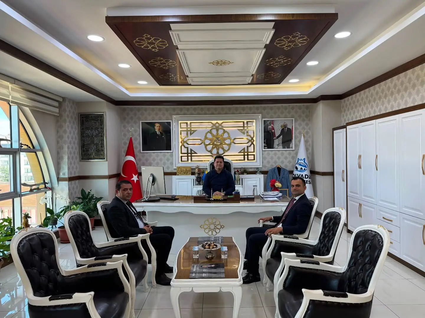 Ziraat Bankası Müdürü Başkan Aynacı'yı ziyaret etti