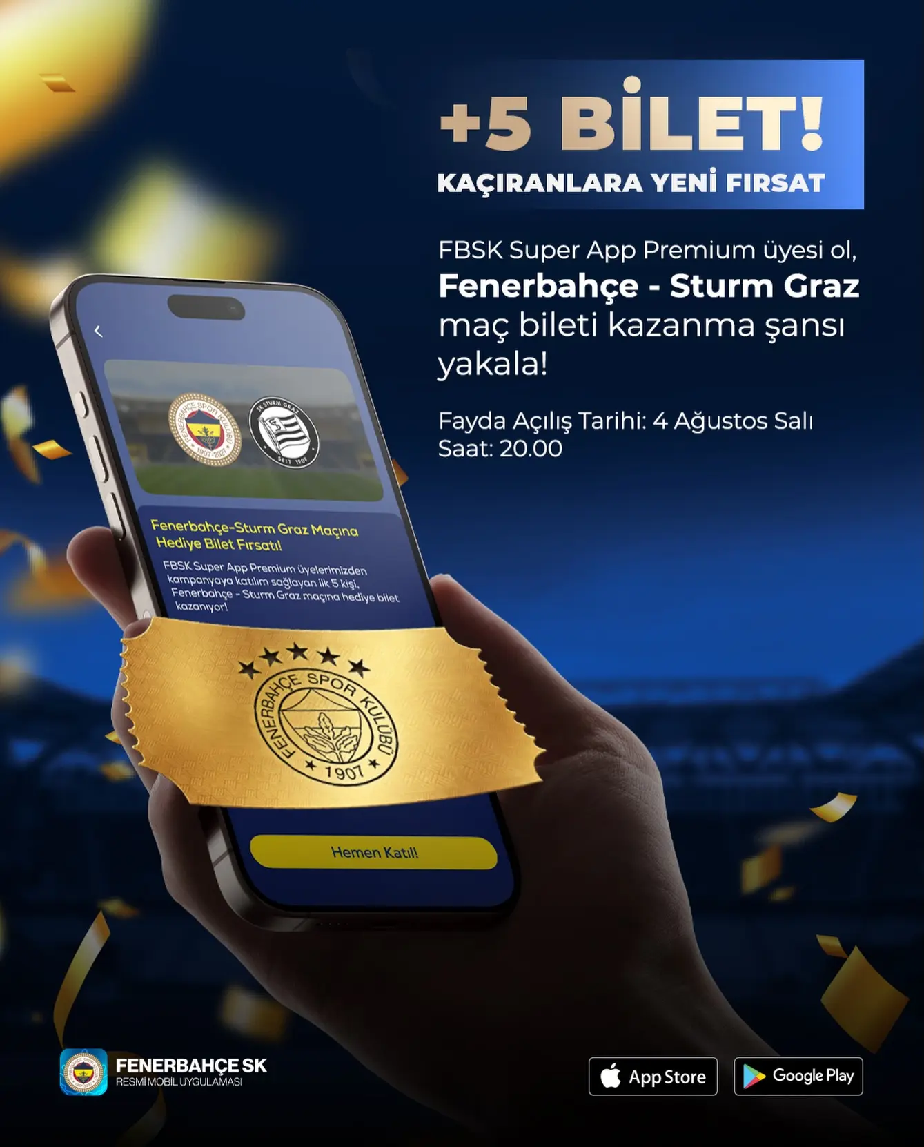 Fenerbahçe'den Taraftarlara Yeni Bilet Fırsatı