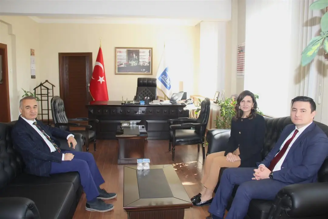 Kaymakamlar arasında ziyaret gerçekleşti