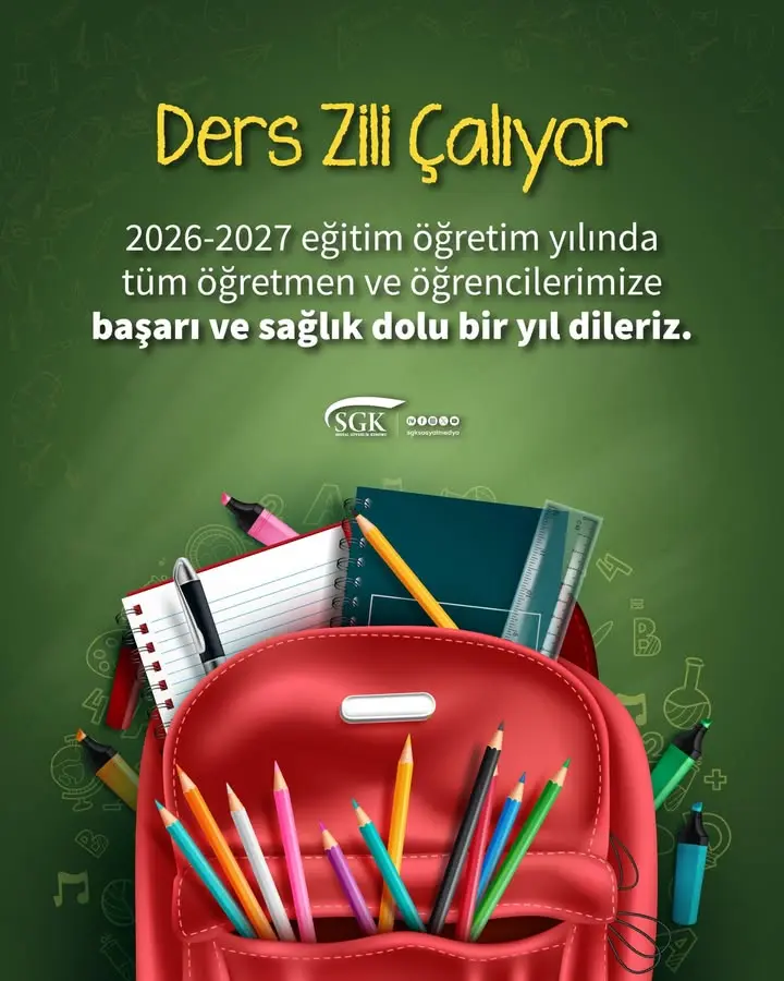 Yeni eğitim yılına başarı dilekleri
