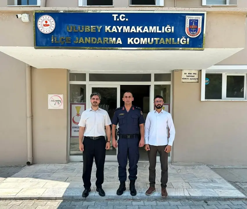 Müftü Harun Gök'ten Jandarma Komutanına Ziyaret