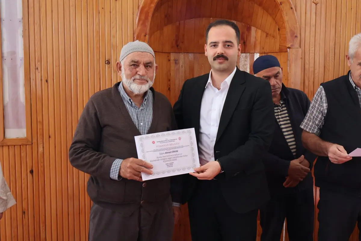 Hayırseverlere Teşekkür Belgeleri Takdim Edildi