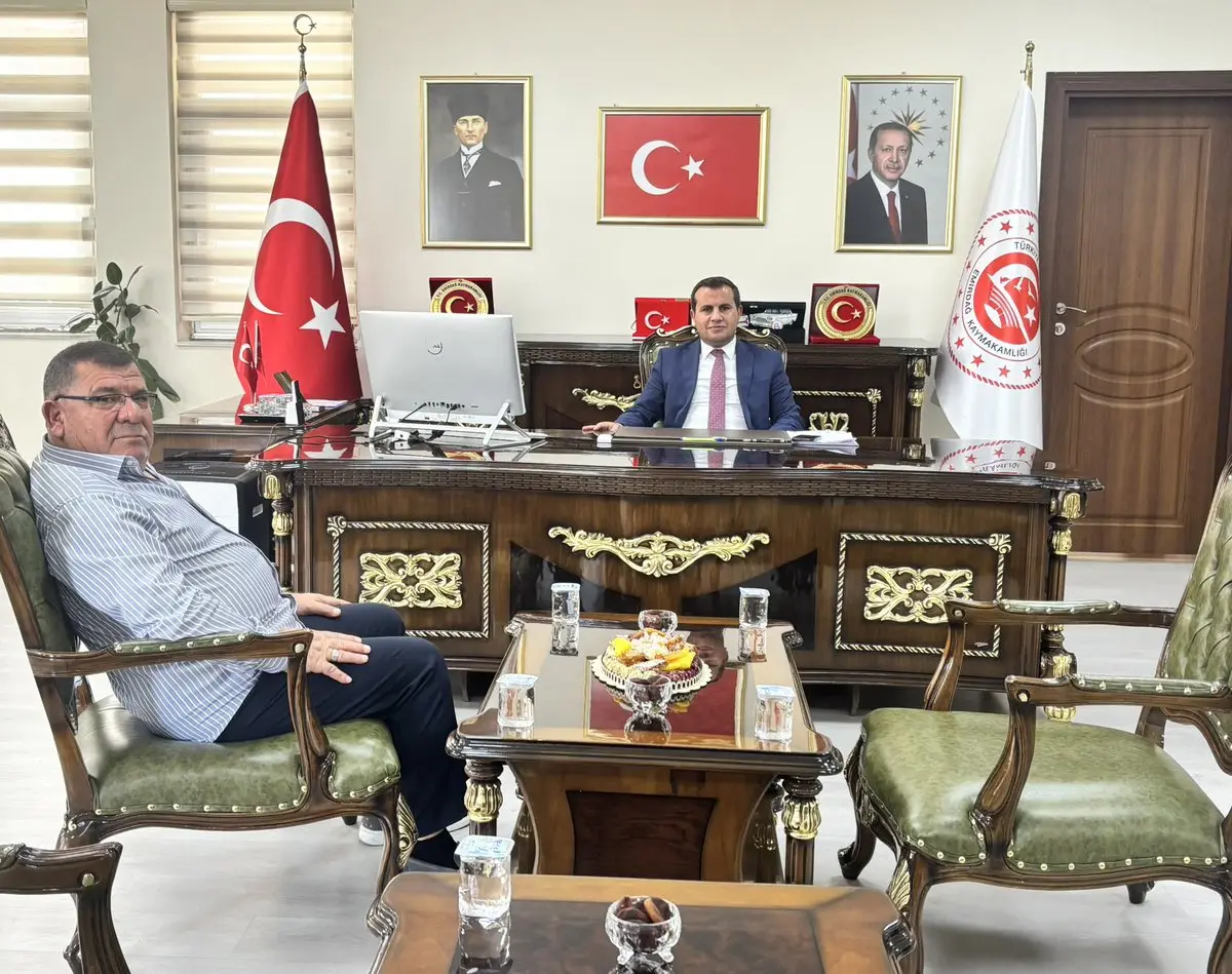 Cengiz Pala'dan Kaymakam Topaca'ya Ziyaret