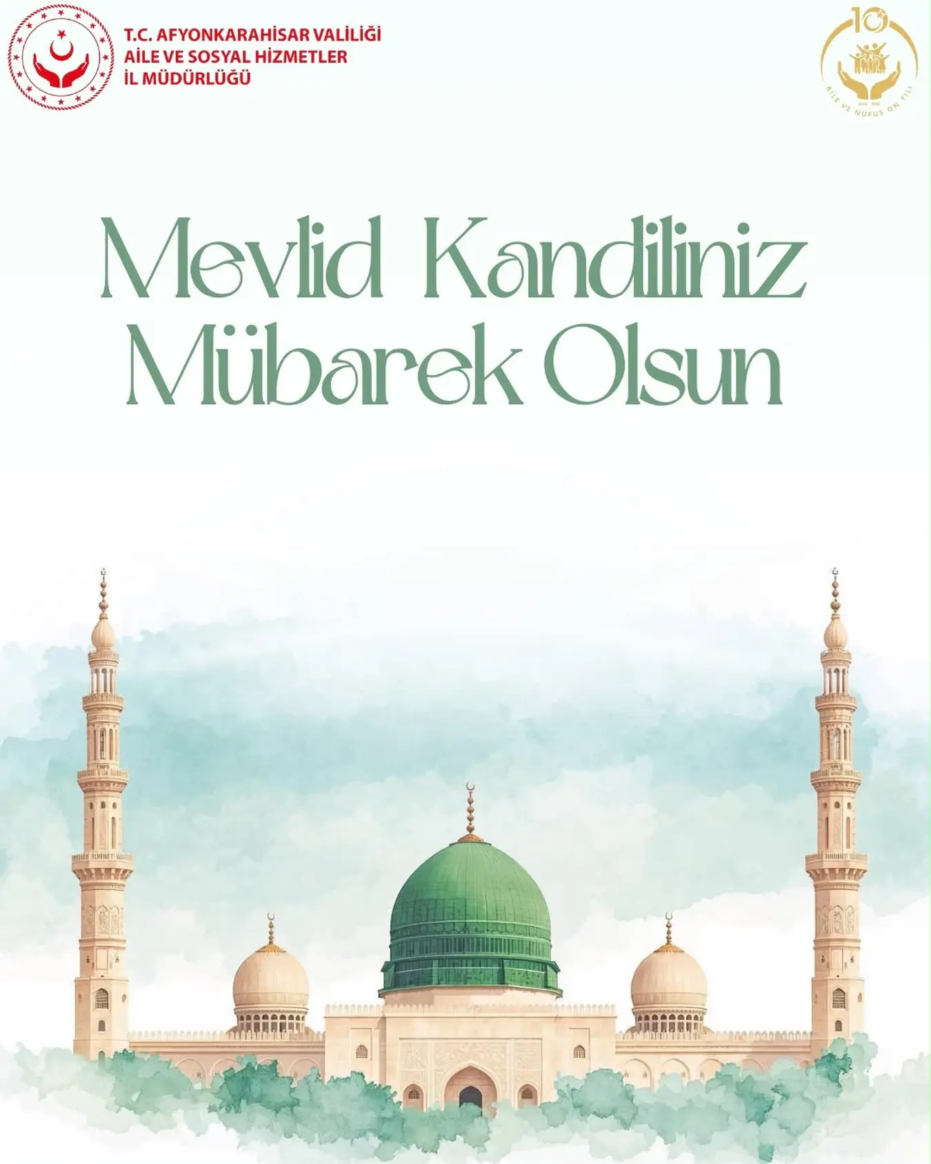 Mevlid Kandili kutlaması yapıldı