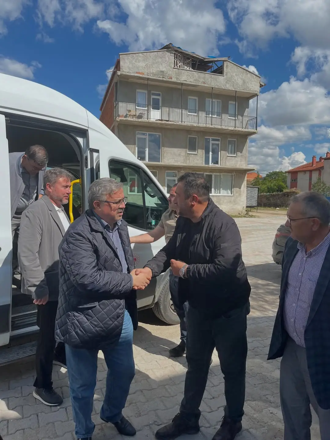 Dolu ve yağış zararları için inceleme yapıldı
