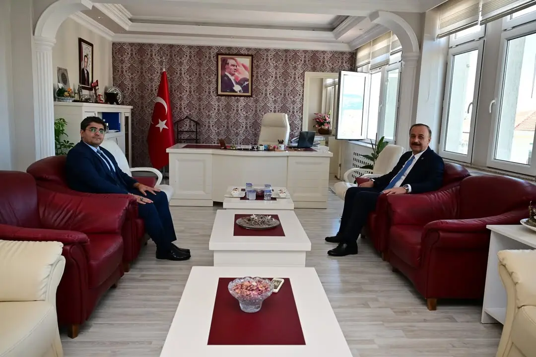 Eğirdir Kaymakamı Dr. Serhat Doğan'a Ziyaret