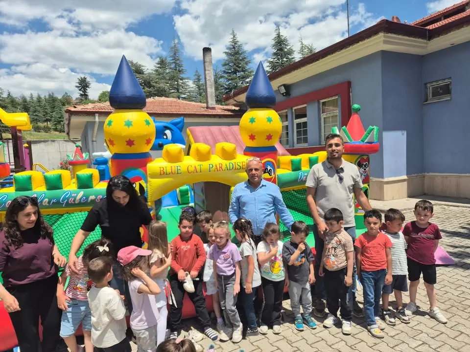 Çarıksaraylar Belediyesi, çocuklarla etkinlik düzenledi