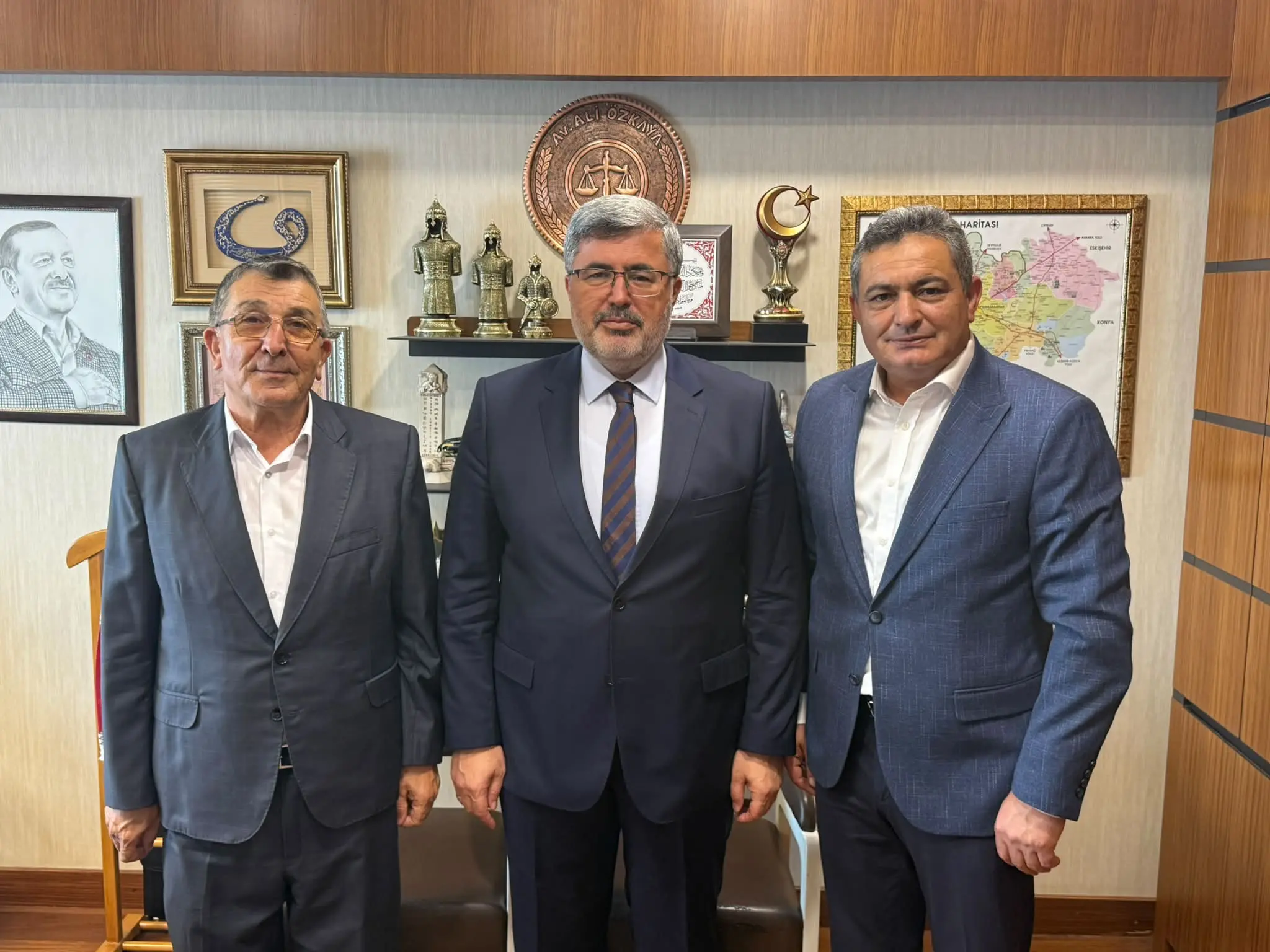 Çobanlar Belediye Başkanı Meclis'te ağırlandı