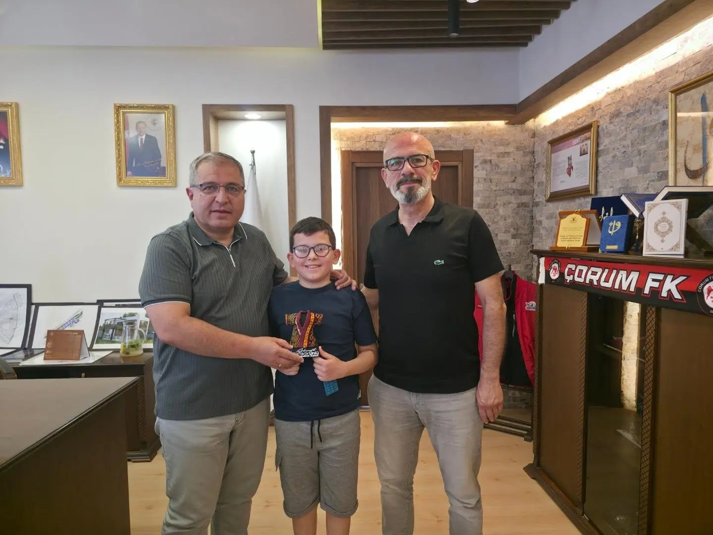 Hasan Basri Sağdıç'tan Başkan Ünlü'ye Ziyaret