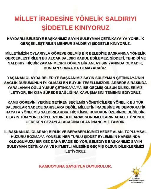 Afyonkarahisar'da Bakan Kurum ile önemli görüşme