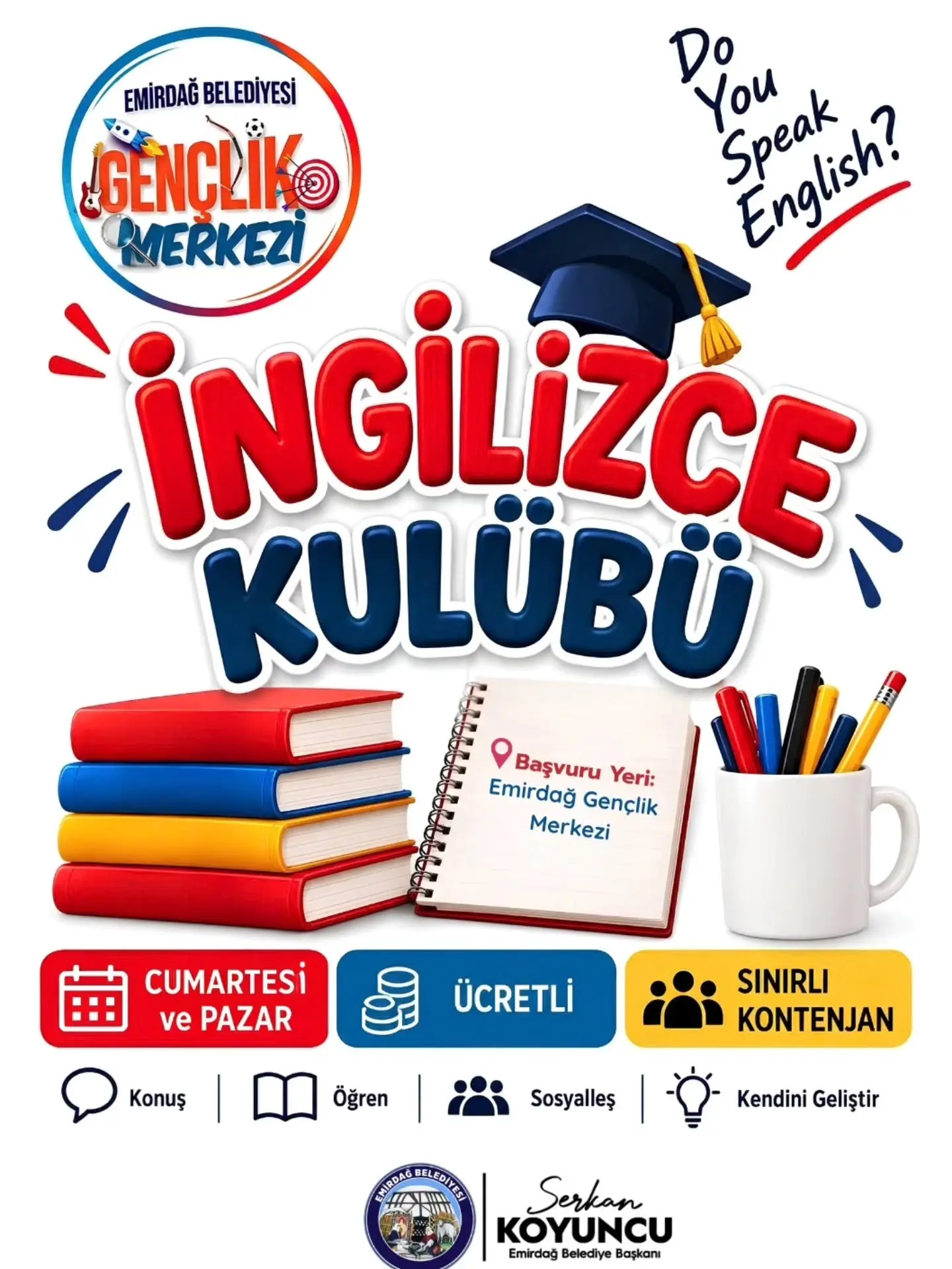 Emirdağ'da İngilizce Kulübü Başlıyor