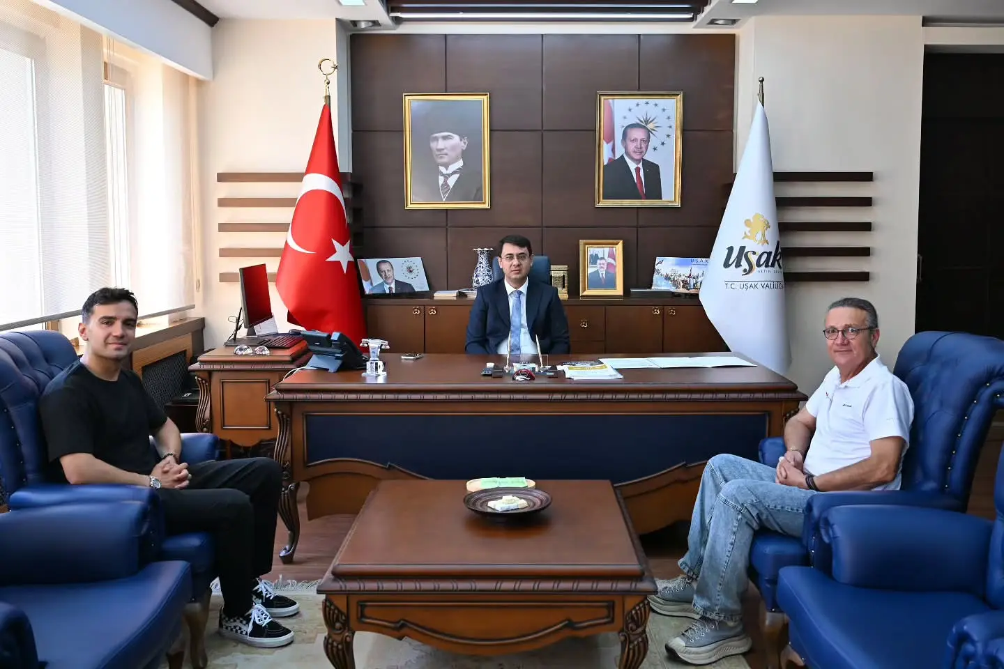 Uşak Valiliği'nden motosiklet sporuna destek mesajı