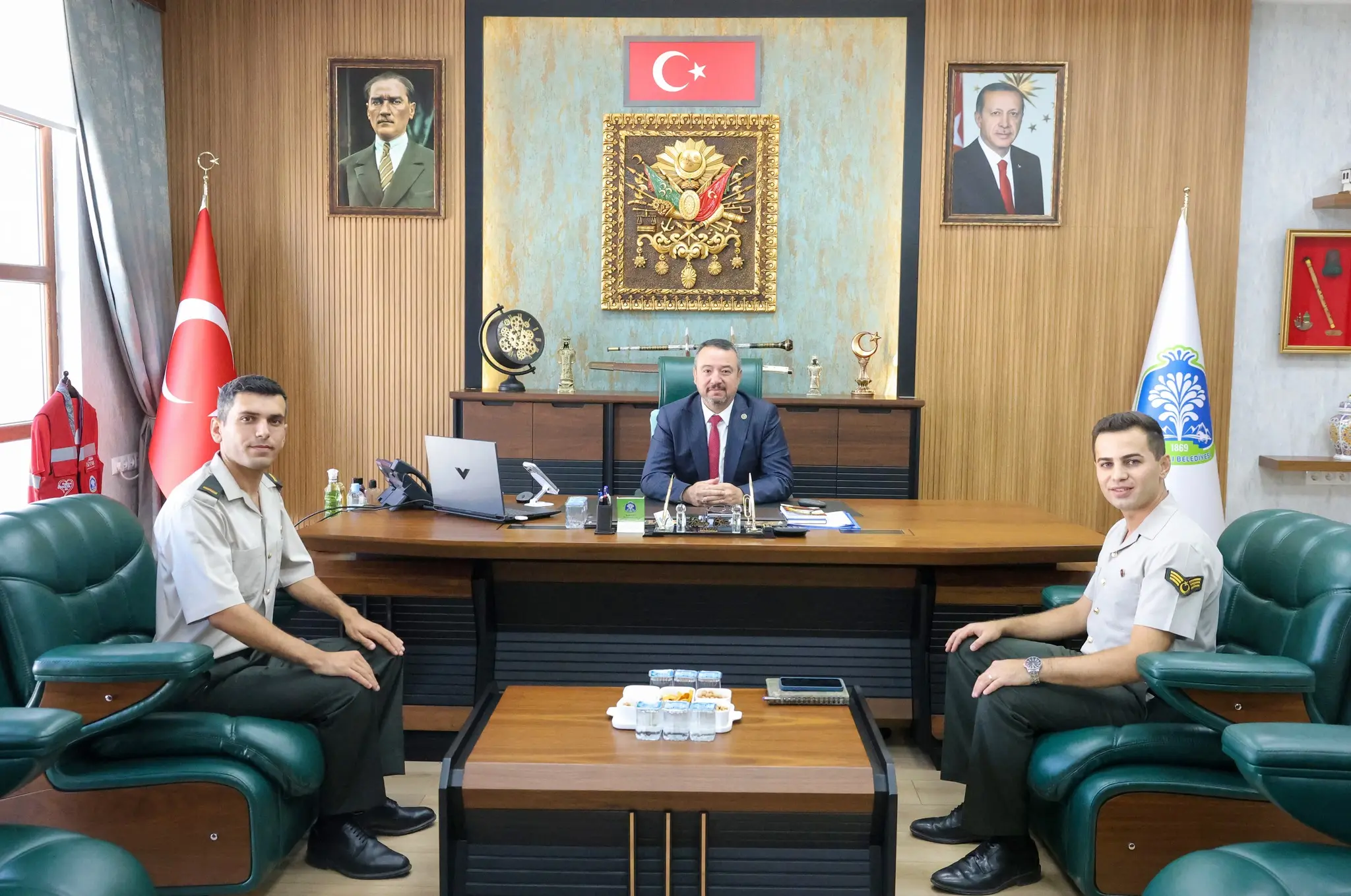 Askerlik Şube Yetkililerinden Ziyaret