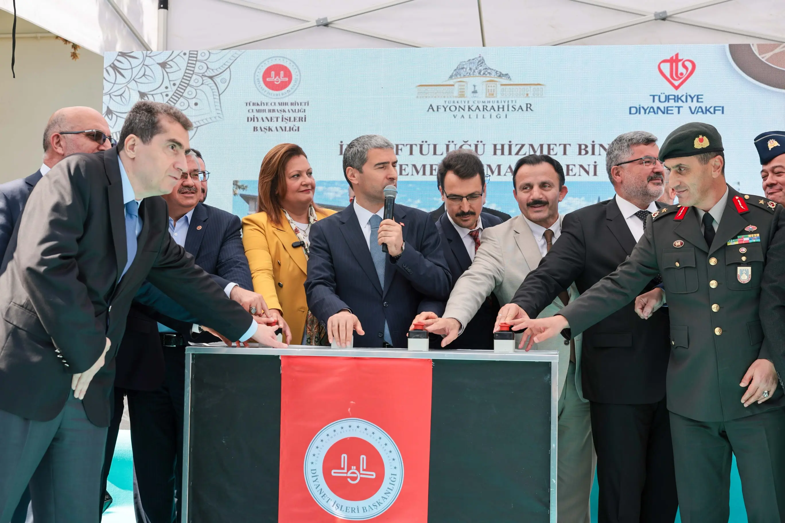 İl Müftülüğü Hizmet Binası Temeli Atıldı