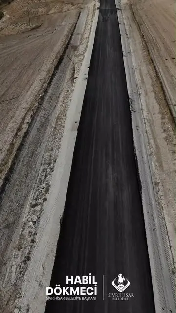 Sivrihisar ve Çeltik arasındaki yol çalışmaları sürüyor